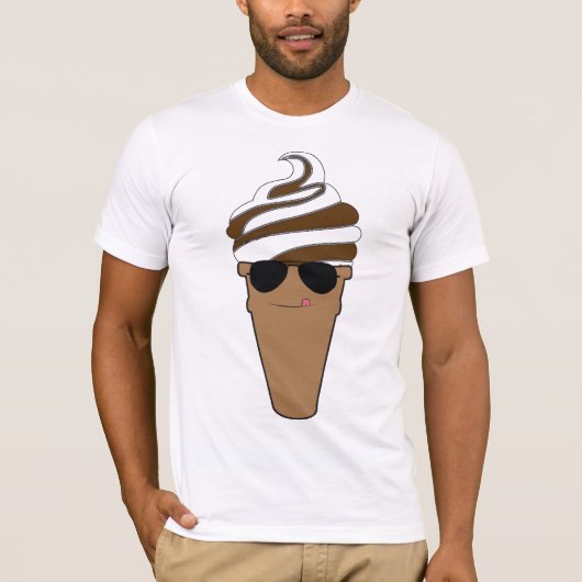 T-shirt glace. (Devant)