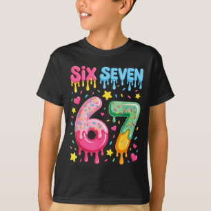 T-shirt Glace 67 Mème Drôle Six Sept Argot Gen Alpha