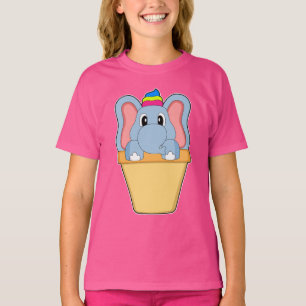 T-shirt Glace au gaufre d'éléphant