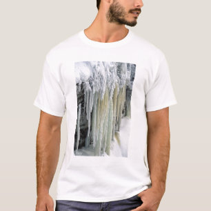 T-shirt Glace bleue et ruissellement des eaux souterraines