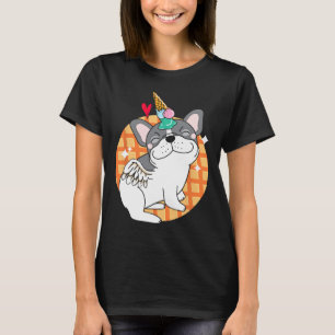 T-shirt Glace Bouledogue Français Frenchie Anniversaire 