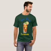 T-shirt Glace citron drôle (Devant entier)