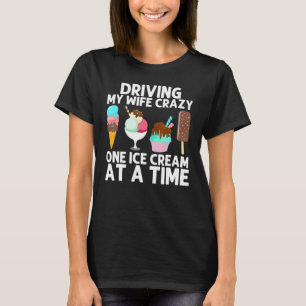 T-shirt Glace Cool Art Pour Hommes Papa Cône de Gelato Sur