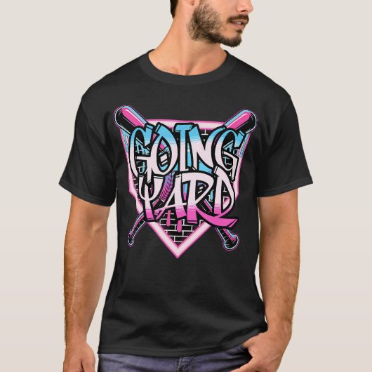 T-shirt Glace de baseball Going Yard (Devant)