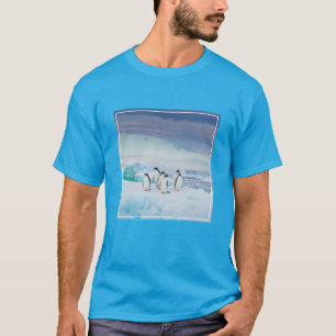 T-shirt Glace et neige Adelie Penguins Antarctique