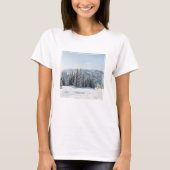 T-shirt Glace et neige | Allgäu Bavaria Allemagne (Devant)