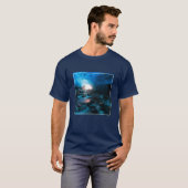 T-shirt Glace et neige | Glacier Mendenhall, Juneau, Alask (Devant entier)