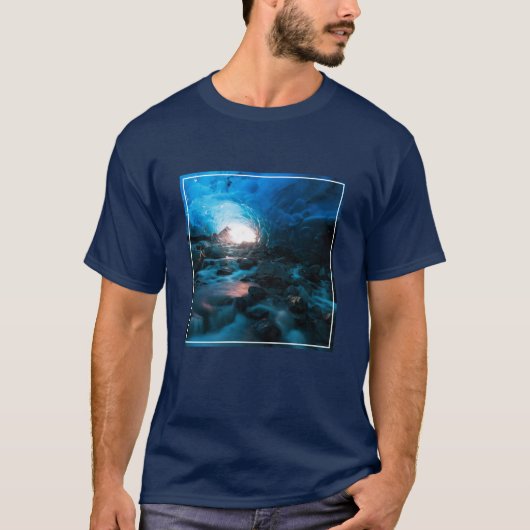 T-shirt Glace et neige | Glacier Mendenhall, Juneau, Alask (Devant)