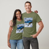 T-shirt Glace et neige | Lac Peyto, Rocheuses canadiennes (Unisexe)
