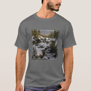 T-shirt Glace et neige Parc national Jasper Alberta, Can