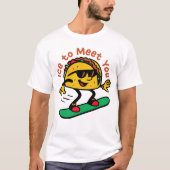 T-shirt Glace Pour Vous Rencontrer (Devant)