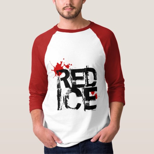 T-shirt Glace rouge (hockey) (Devant)