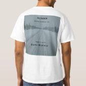 T-shirt glacial de route (Dos)
