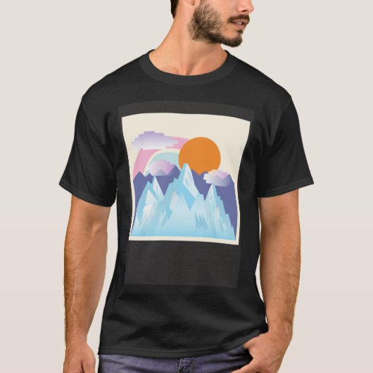 T-shirt Glacier National Park (Devant)