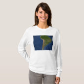 T-shirt Glaciers dans les régions d'Amérique du Sud (Devant entier)