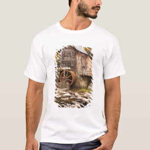 T-shirt Glade Creek Grist Mill, parc d'État de Babcock,