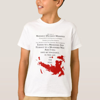 T-shirt Gladiateur Mon nom est Maximus Decimus Meridius63