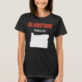 T-shirt Gladstone Oregon USA State America Travel Oregonia (Devant)