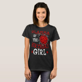 T-shirt Glamme De La Fille D'Anniversaire Ladybug Annivers (Devant entier)