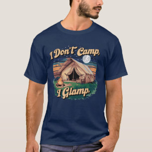 T-shirt Glamper Glamping Nature Lover Camping