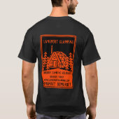 T-shirt Glamping De Luxe (Dos)