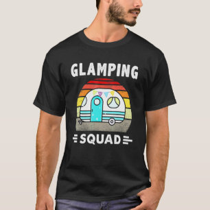 T-shirt Glamping Squad Boy Glamping Party Rv Motorhome Cam