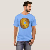 T-shirt Glaqué Blueberry Cake Donut Doughnut Donuts Tee (Devant entier)