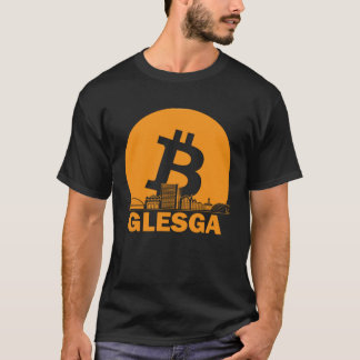 T-shirt Glasgow Bitcoin Maximalist  Bitcoin Glasgow Skylin