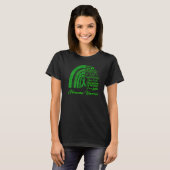 T-shirt Glaucoma Warrior Je vais bien (Devant entier)