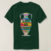 T-shirt Glazed And Confused Pottery Kiln Pot Clay Mud Hobb (Design devant)