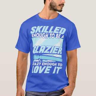 T-shirt Glazier Vitre Installer Cadeau