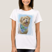 T-shirt Glen of Imaal Terrier Peinture - Art original Chie (Devant)