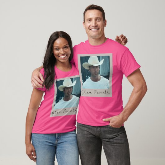 T-shirt Glen Powell Cowboy Retro Style Photo Enfants (Unisexe)