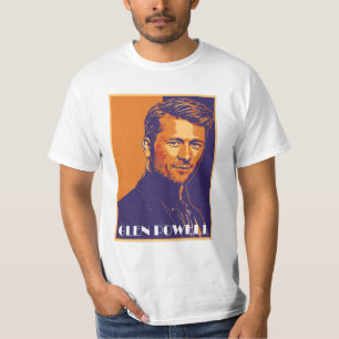 T-shirt Glen powell mignon