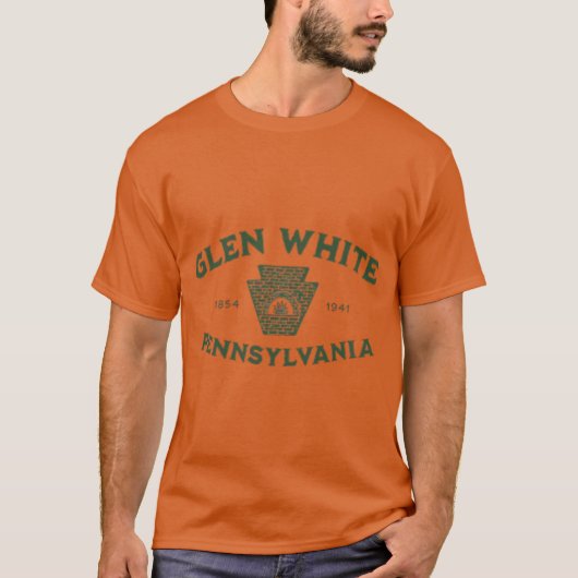 T-shirt Glen White Pennsylvania (Devant)