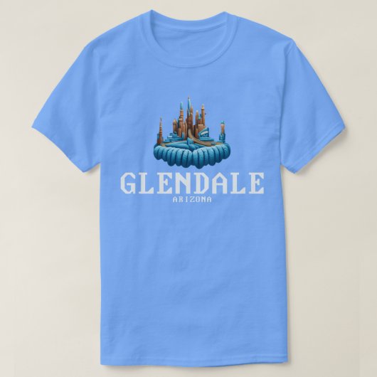 T-shirt Glendale Arizona (Design devant)