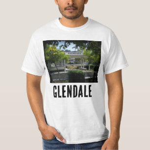 T-shirt Glendale, Californie Carré Adams Mini-Park