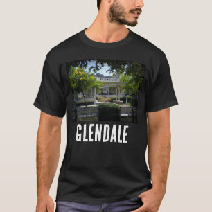 T-shirt Glendale, Californie Carré Adams Mini-Park
