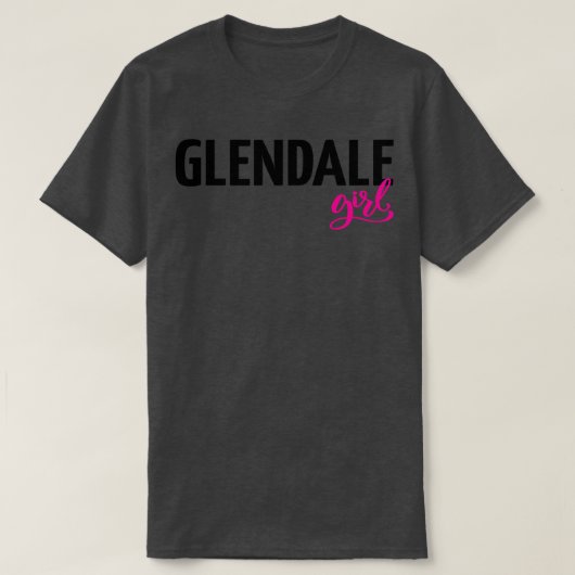 T-shirt Glendale Girl (Design devant)