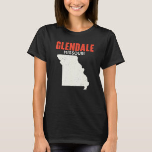 T-shirt Glendale Missouri USA State America Travel Missour