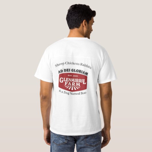 T-shirt Glenmirril Farms (Dos entier)