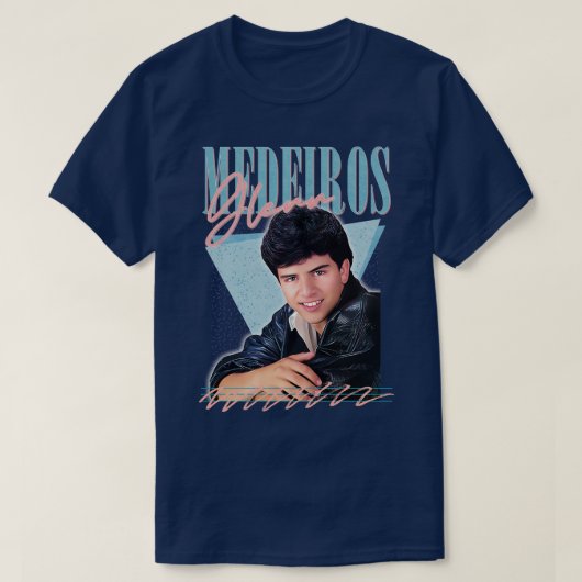 T-shirt Glenn Medeiros 80s Heartthrob Fan Art (Design devant)