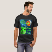 T-shirt Glerp Glorp Funny Alien Cat Brainrot Meme  (Devant entier)