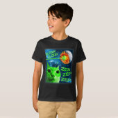 T-shirt Glerp Glorp Funny Alien Cat Brainrot Meme  (Devant entier)
