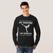 T-shirt Glide & Giggle ! Patinage sur glace - Pas d'impact (Devant entier)