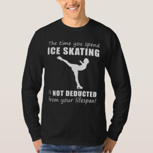 T-shirt Glide & Giggle ! Patinage sur glace - Pas d'impact