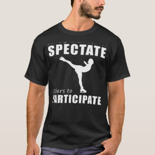 T-shirt Glide in Laughn : Patinage sur glace - Où des fill