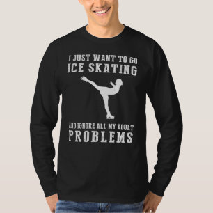 T-shirt Glide to Joy : Patinage sur glace Adulte Responsab