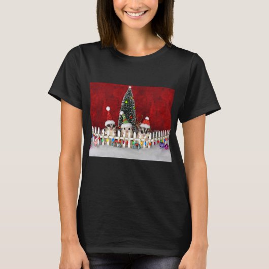 T-shirt Glider de sucre de Noël (Devant)