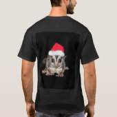 T-shirt Glider de sucre de Noël (Dos)